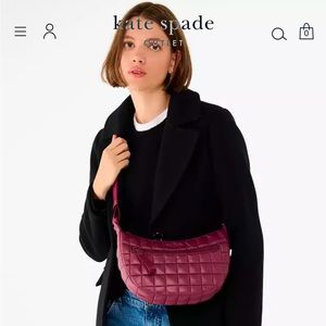 Camden quilted large sling bag
